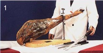 How to carve serrano ham