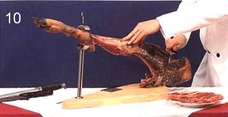 How to carve serrano ham